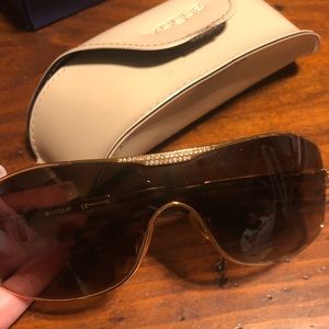 Vogue brown and gold sunglasses